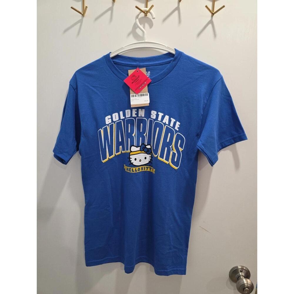 Golden State Warriors Sanrio Hello Unisex T Shirt Top Small 1 7 25